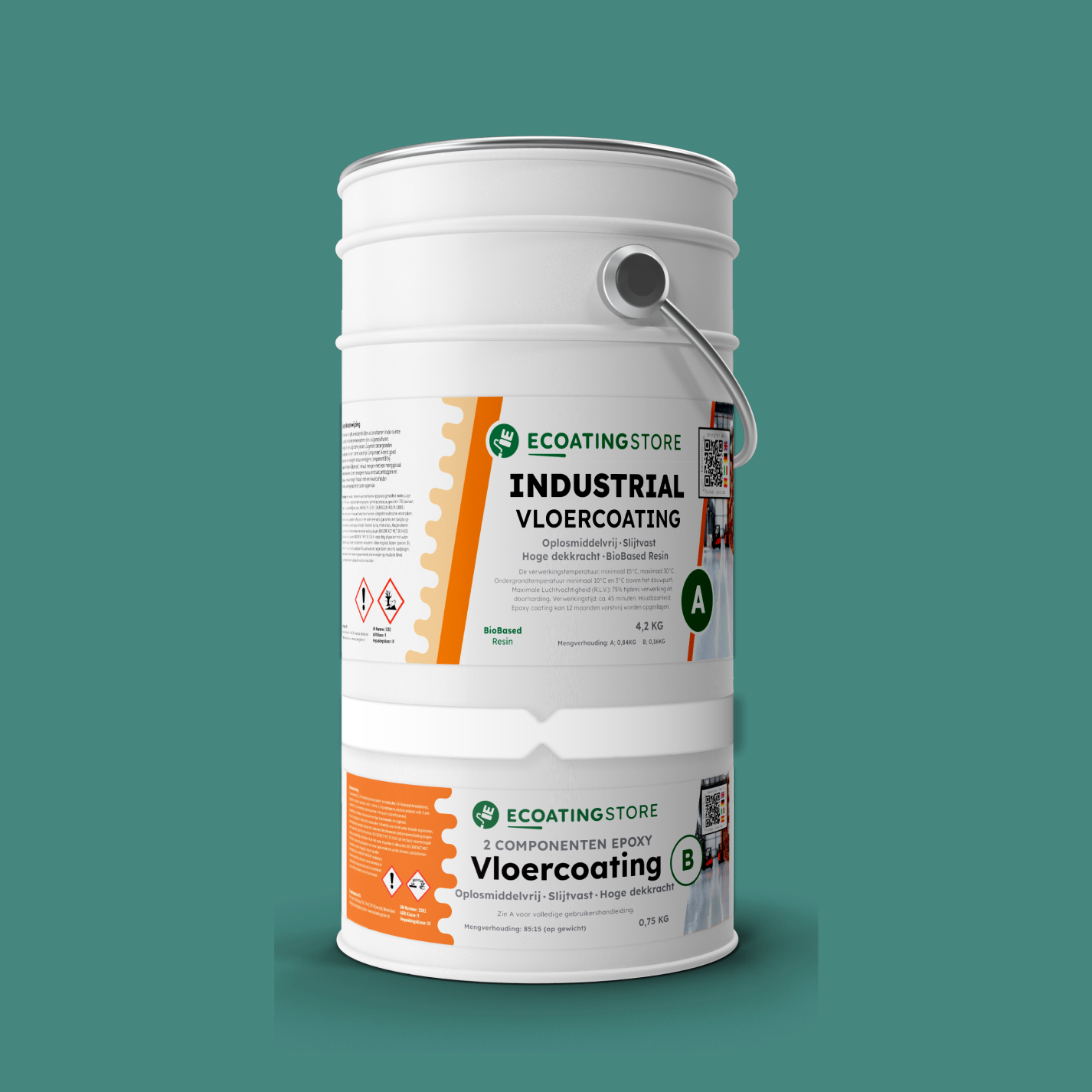 Industrial Vloercoating - RAL 6033