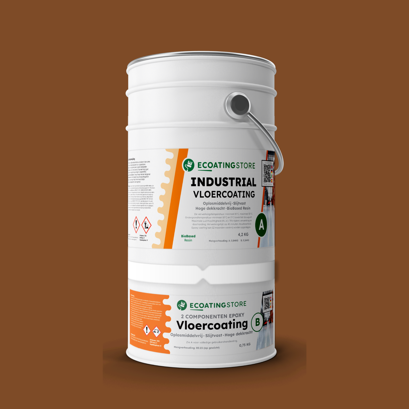 Industrial Vloercoating - RAL 8003