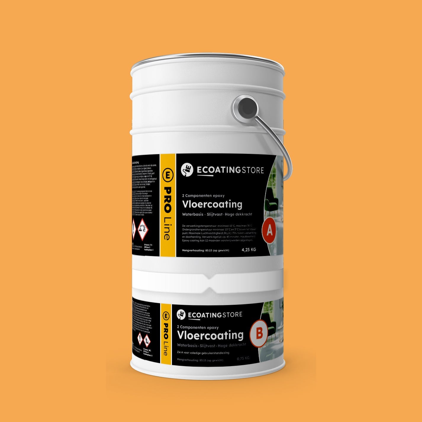 Revestimiento para suelo de garaje - RAL 1017