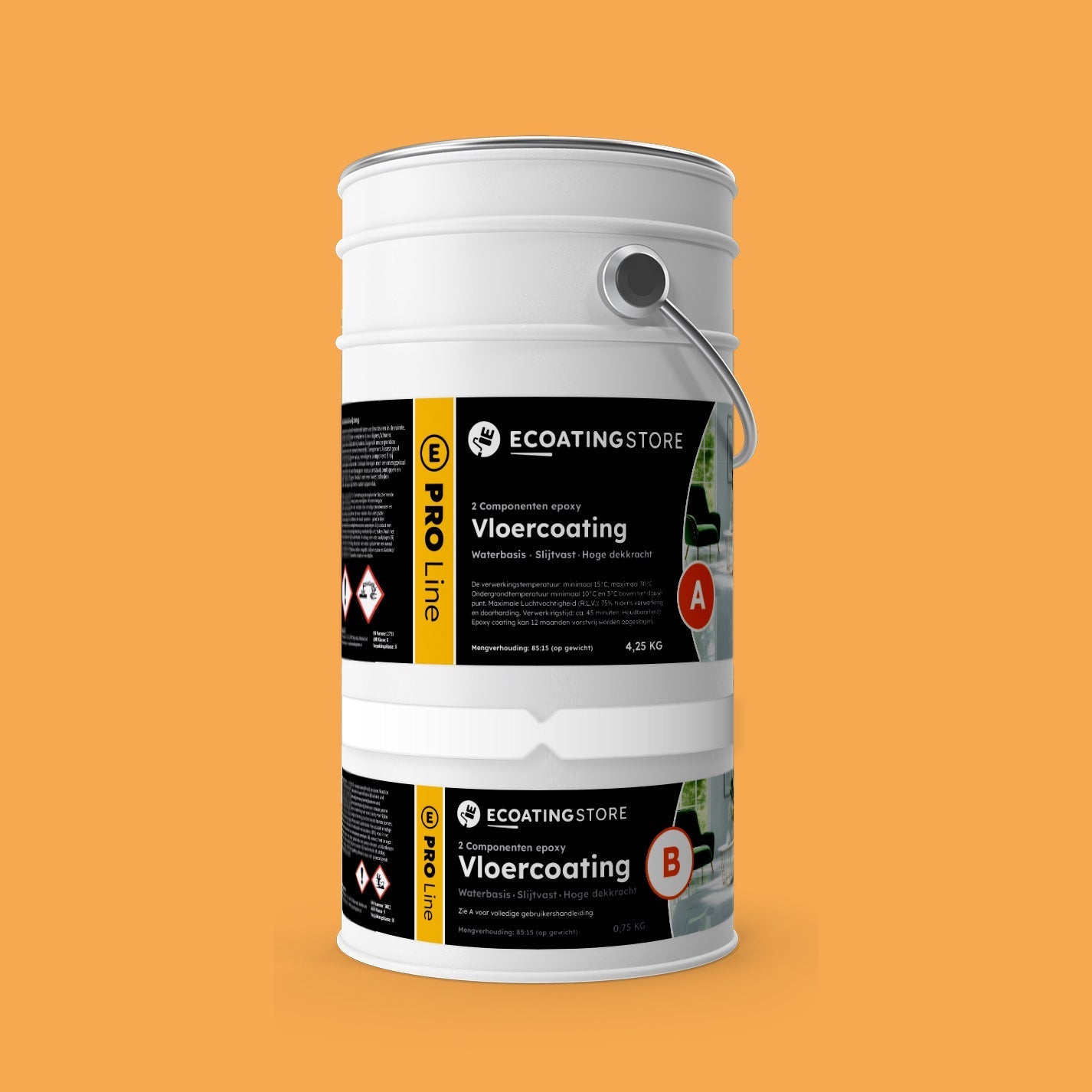 Pintura epoxi - RAL 1017