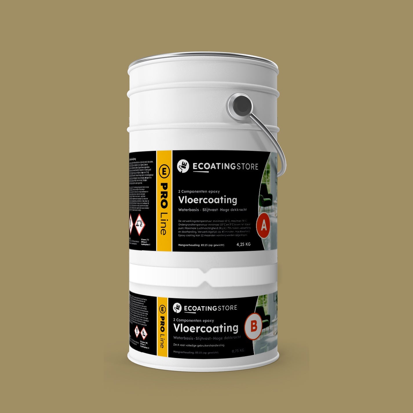 Revestimiento de suelo de garaje - RAL 1020