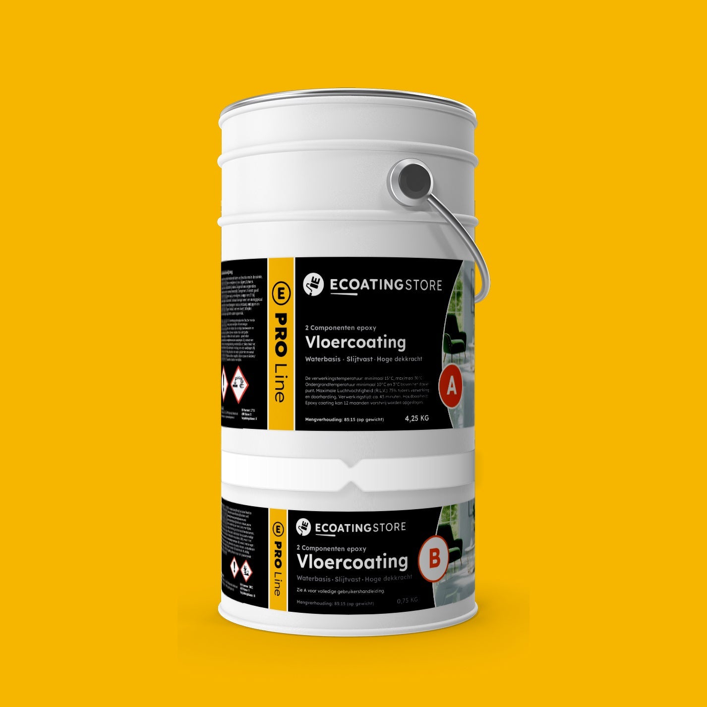 Revestimiento de suelo de garaje - RAL 1021