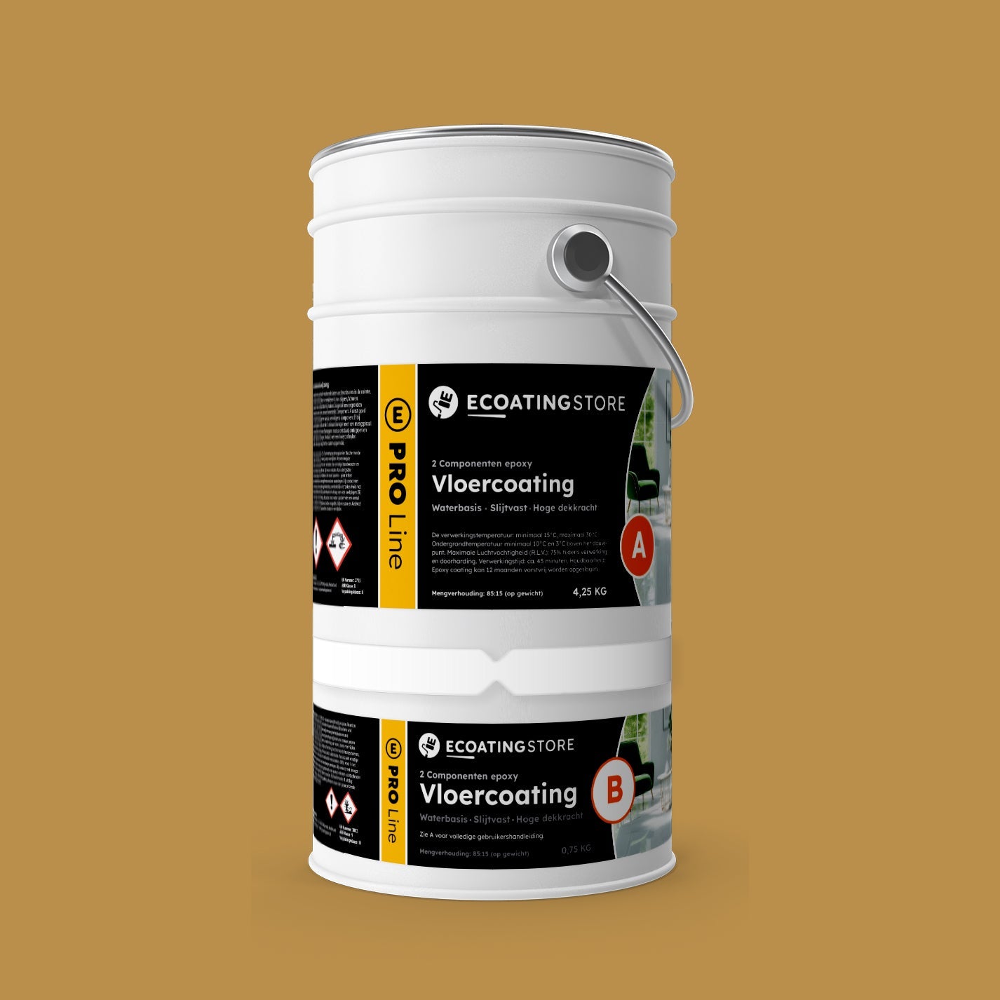 Revestimiento de suelo para garaje - RAL 1024