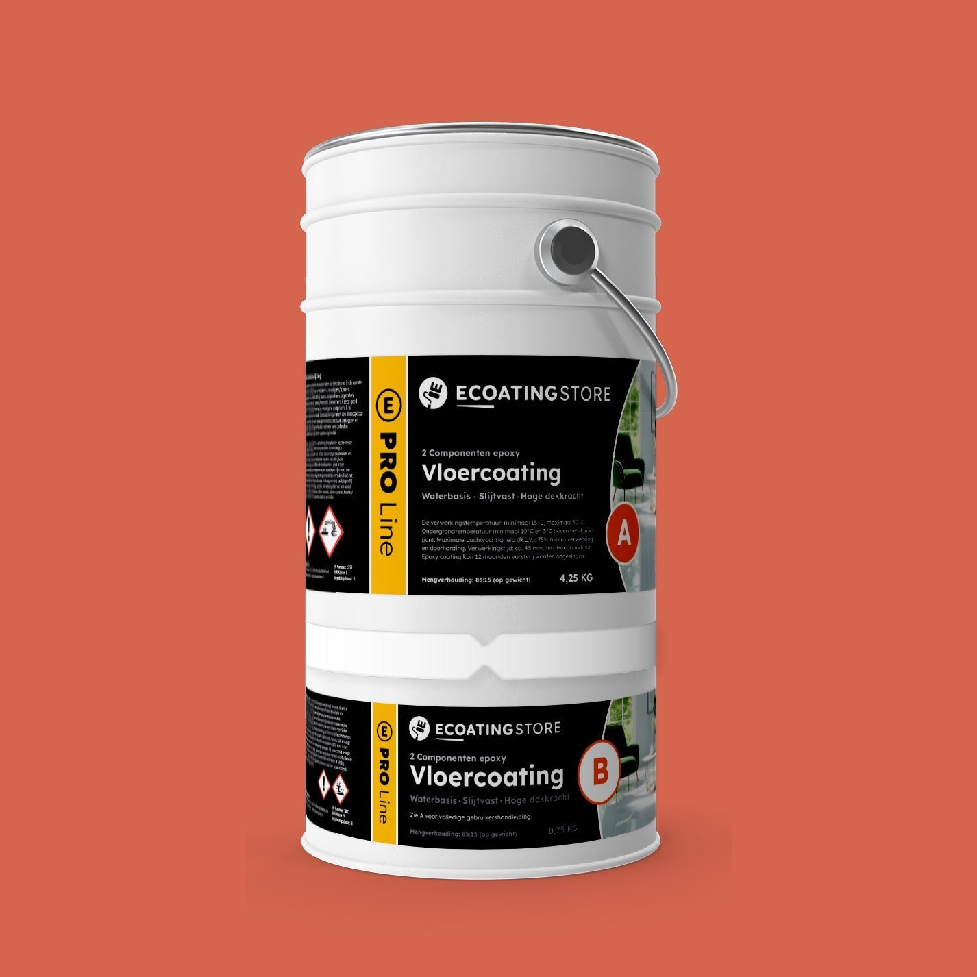 Pintura epoxi - RAL 2012