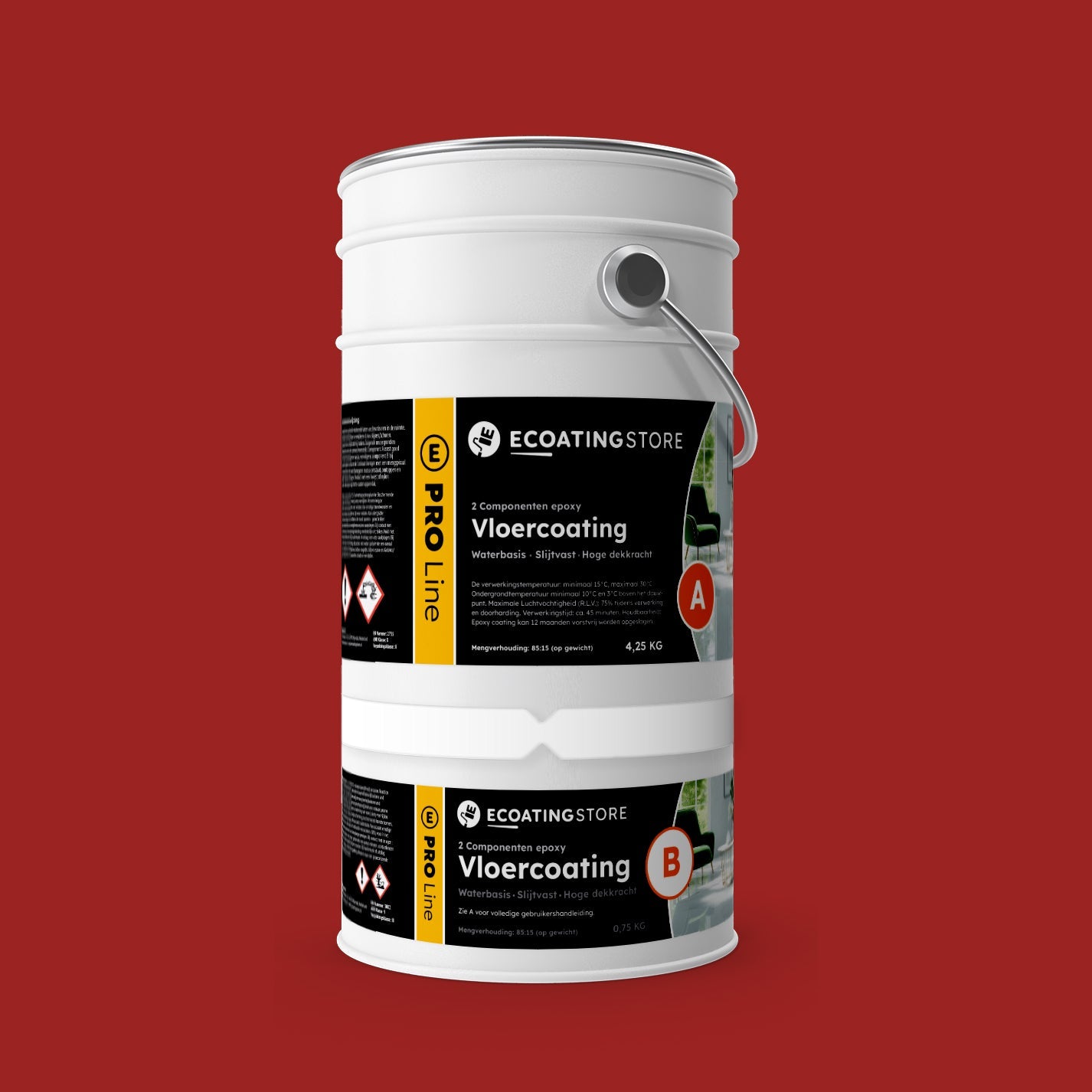 Revestimiento para suelo de garaje - RAL 3002