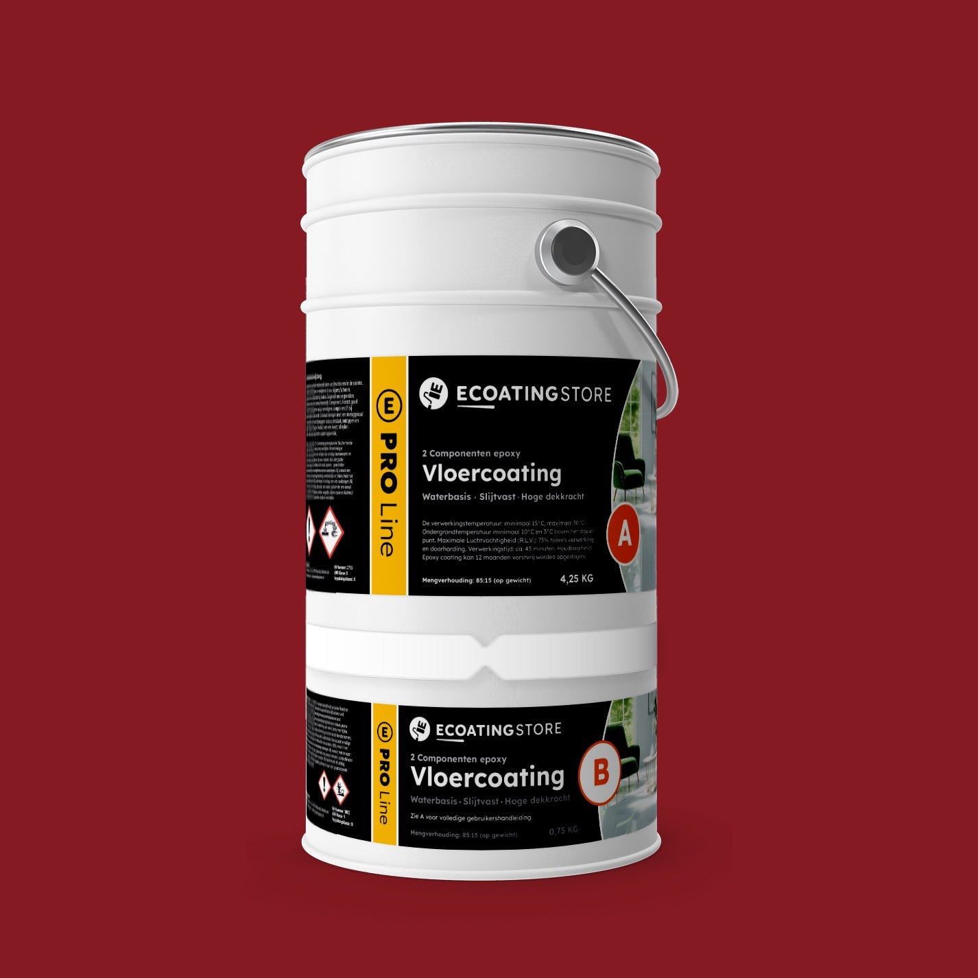 Revestimiento de suelo para garaje - RAL 3003