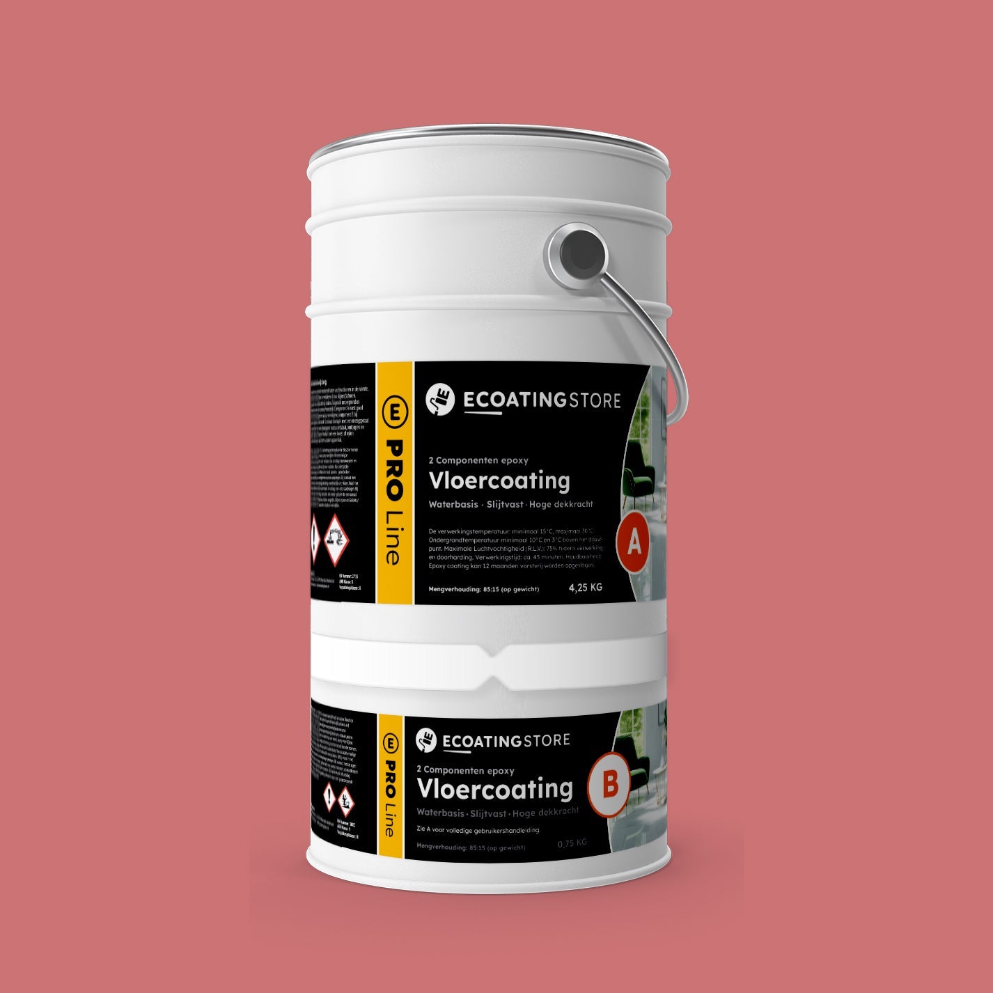 Revestimiento de suelo para garaje - RAL 3014