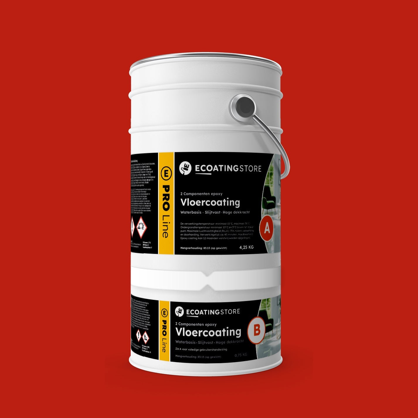 Revestimiento de suelo de garaje - RAL 3020