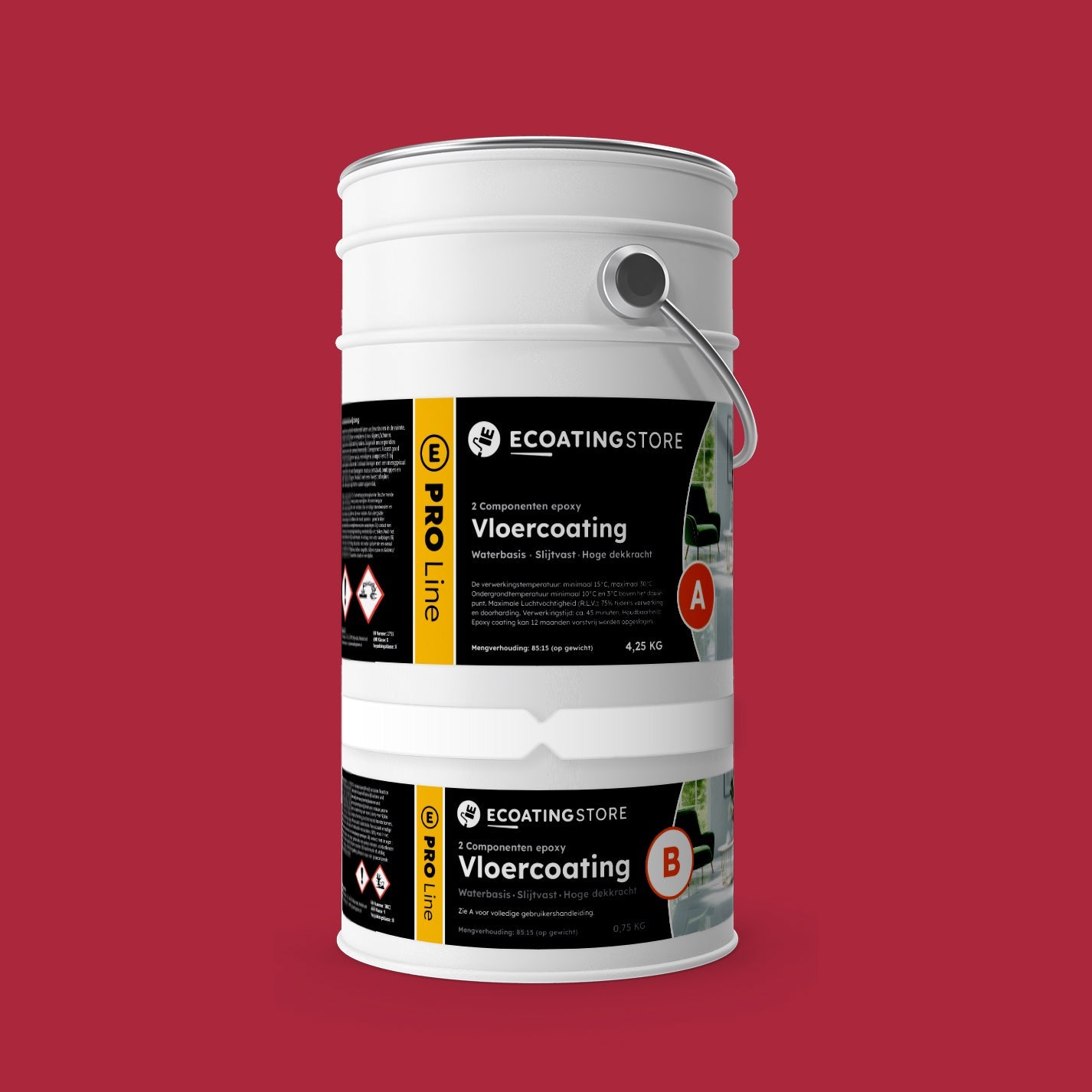 Garaje Pintura epoxi suelo - RAL 3027