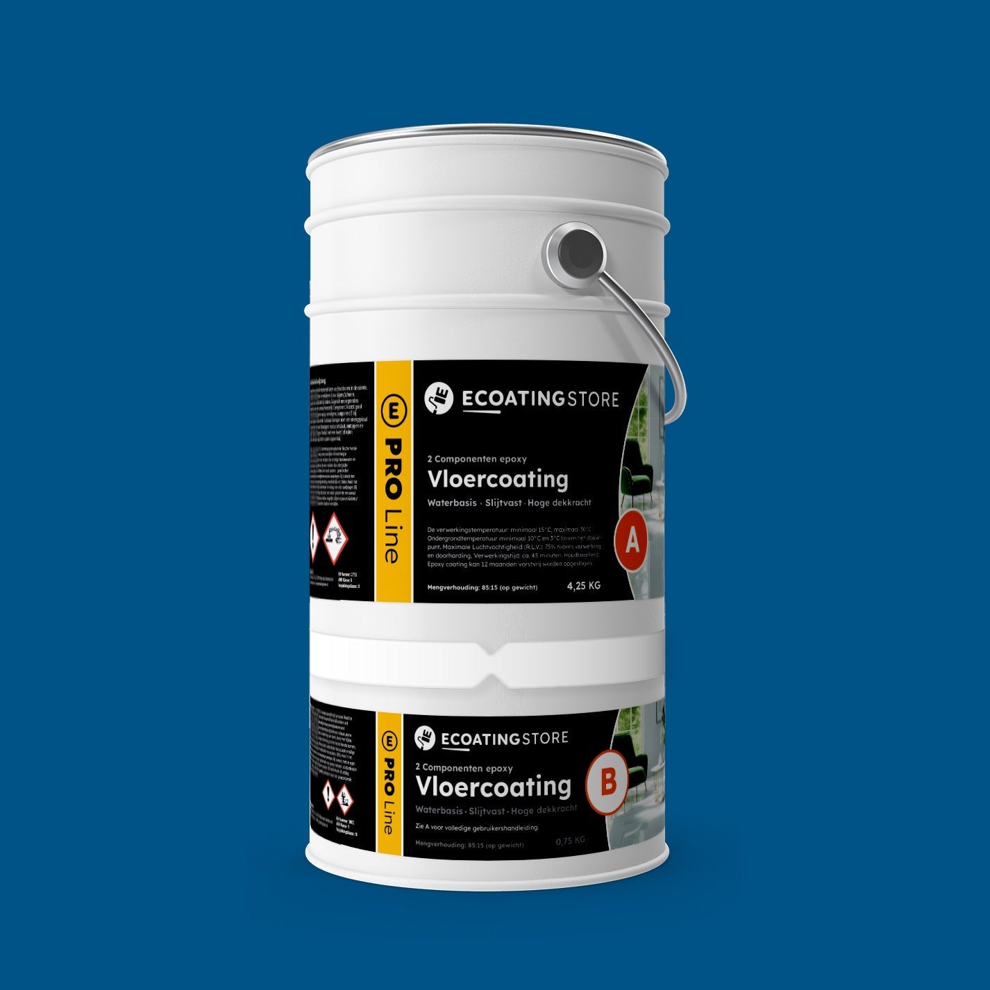 Pintura epoxi - RAL 5005