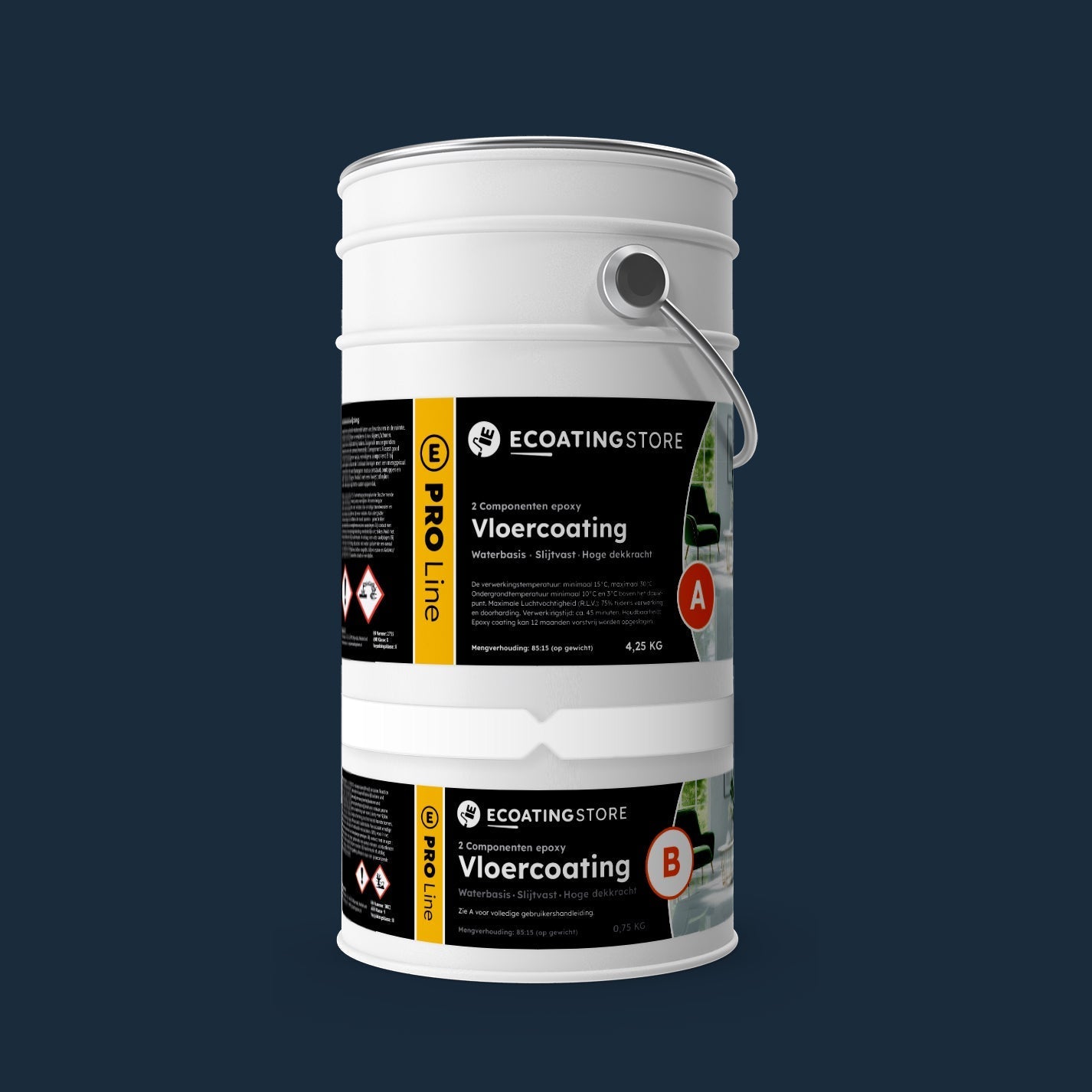 Pintura epoxi - RAL 5011