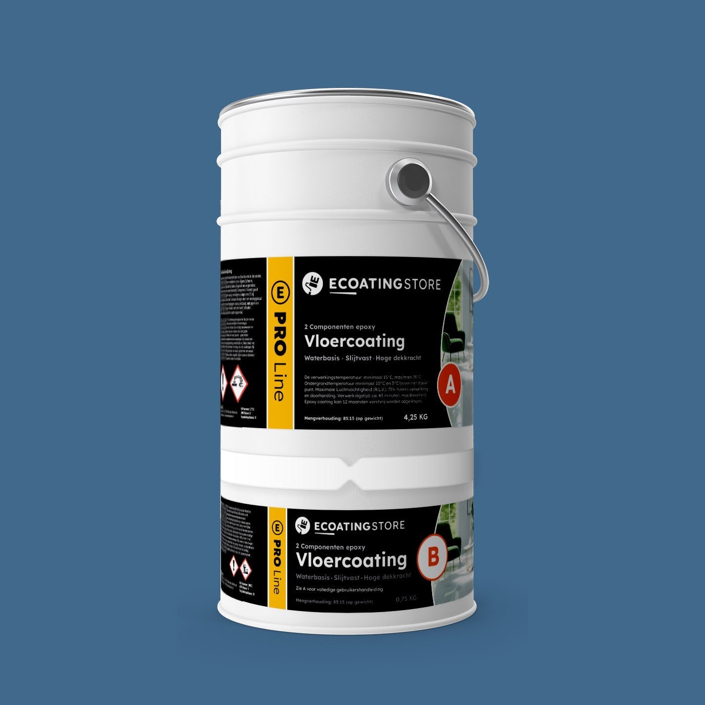 Pintura epoxi - RAL 5023