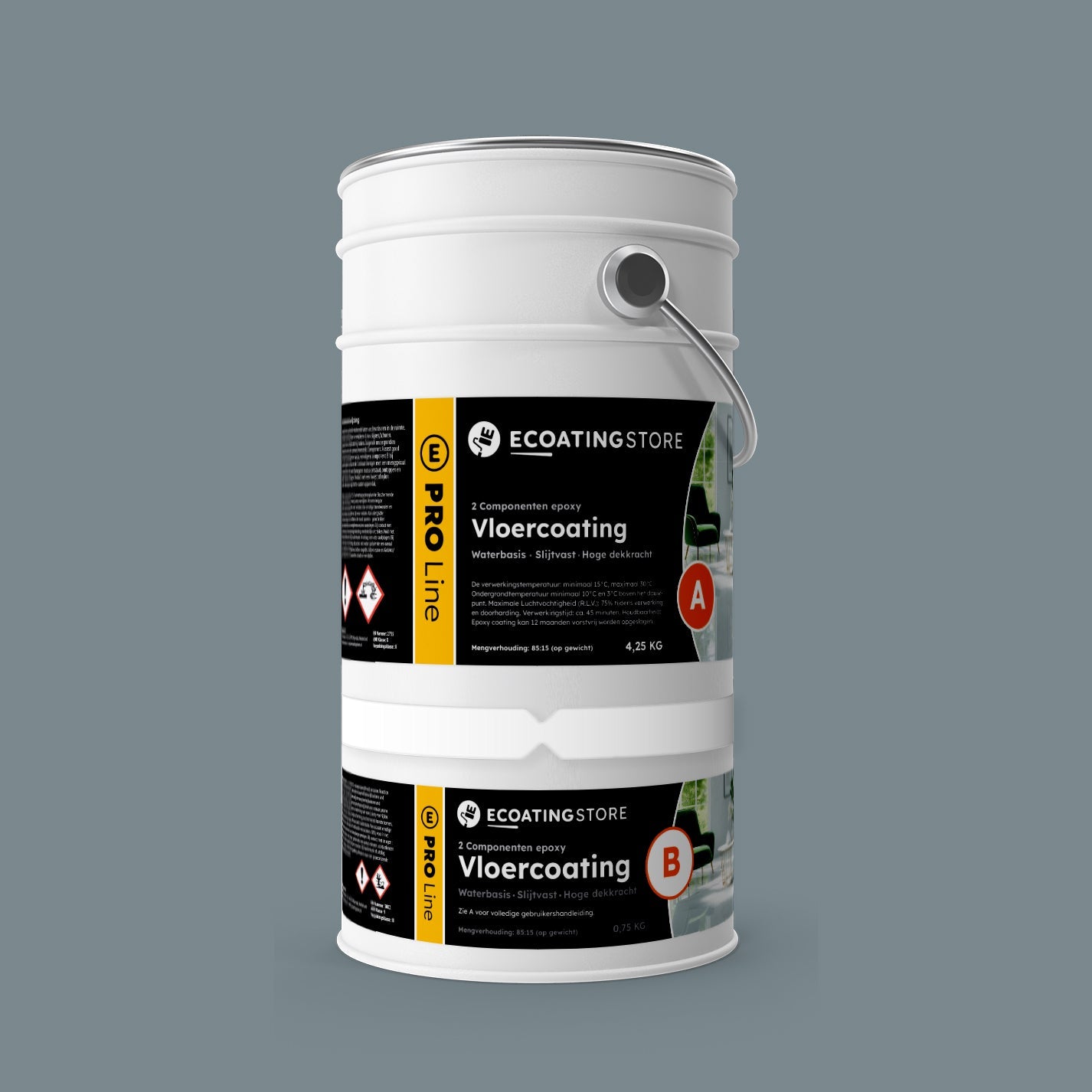 Recubrimiento de suelo de garaje - RAL 7000