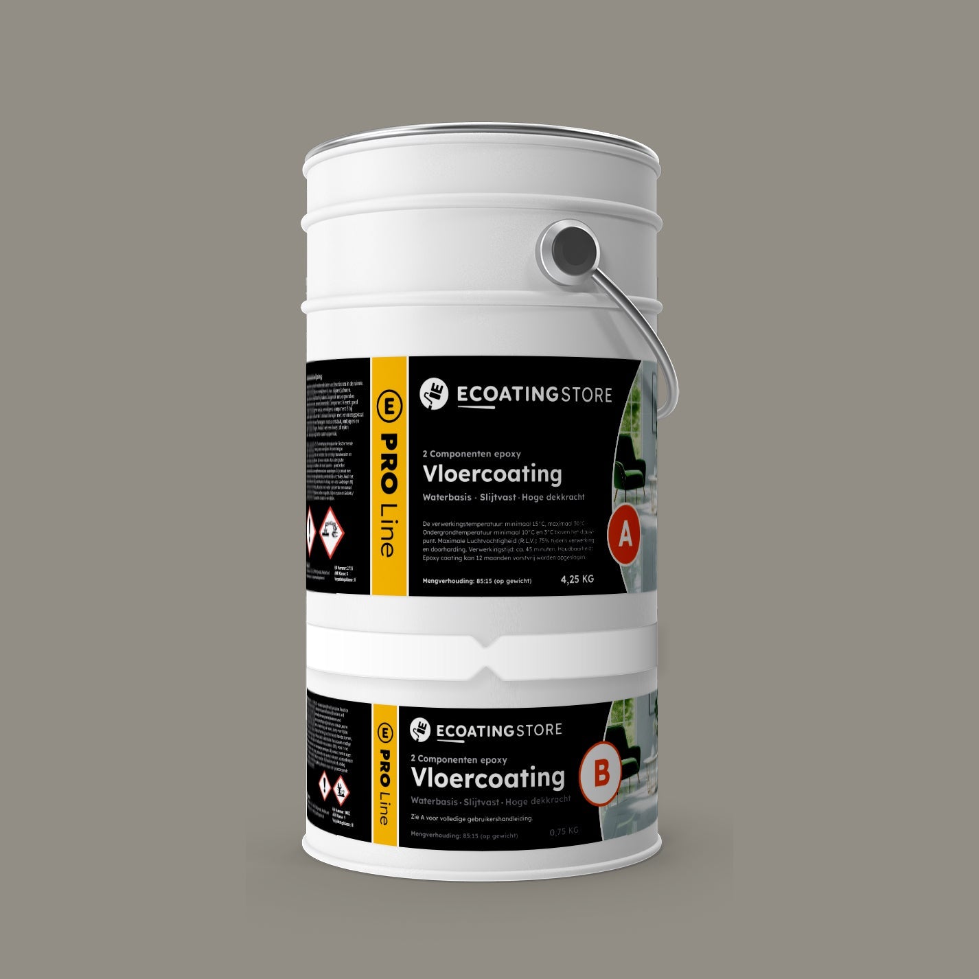 Recubrimiento de suelo de garaje - RAL 7030