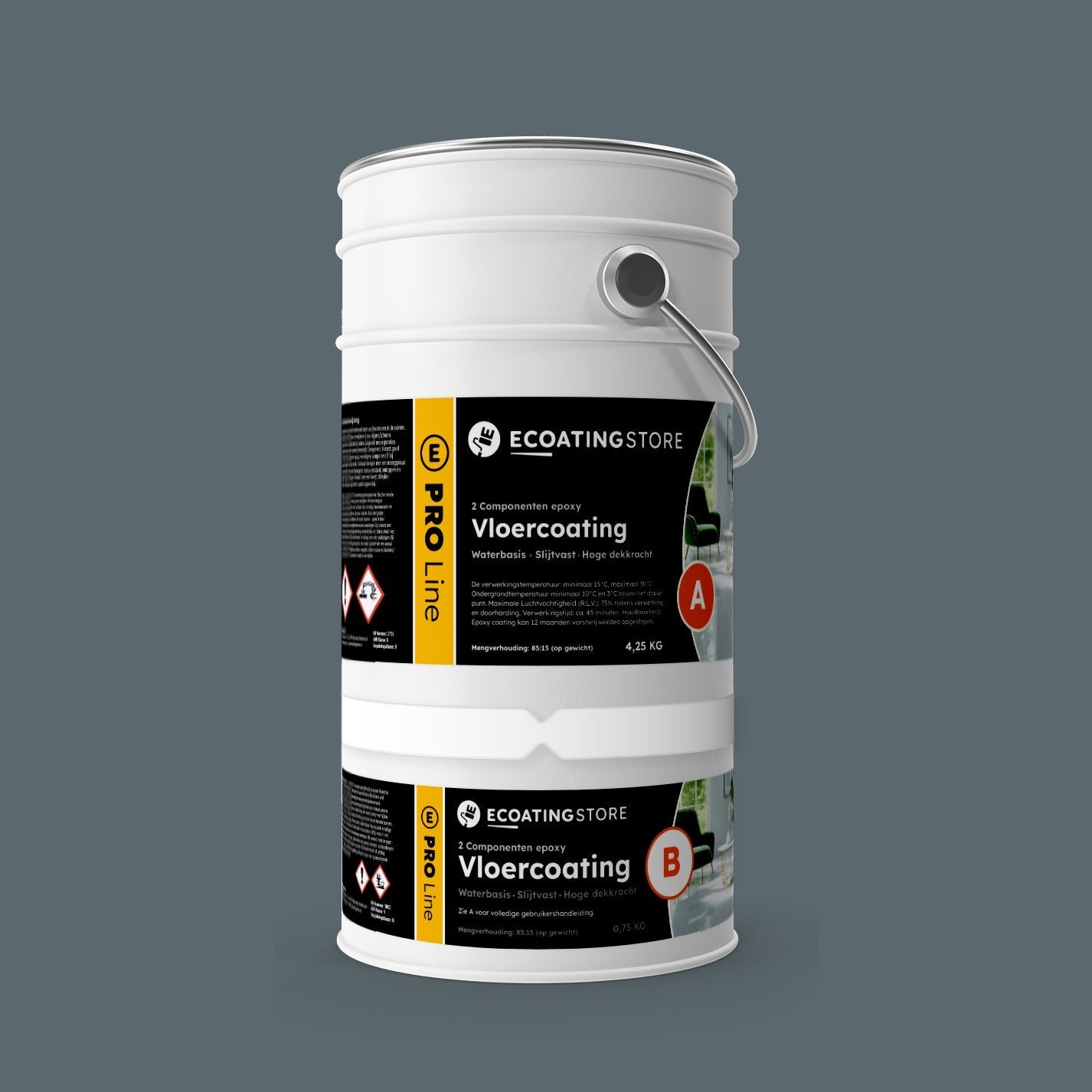 Pintura epoxi - RAL 7031