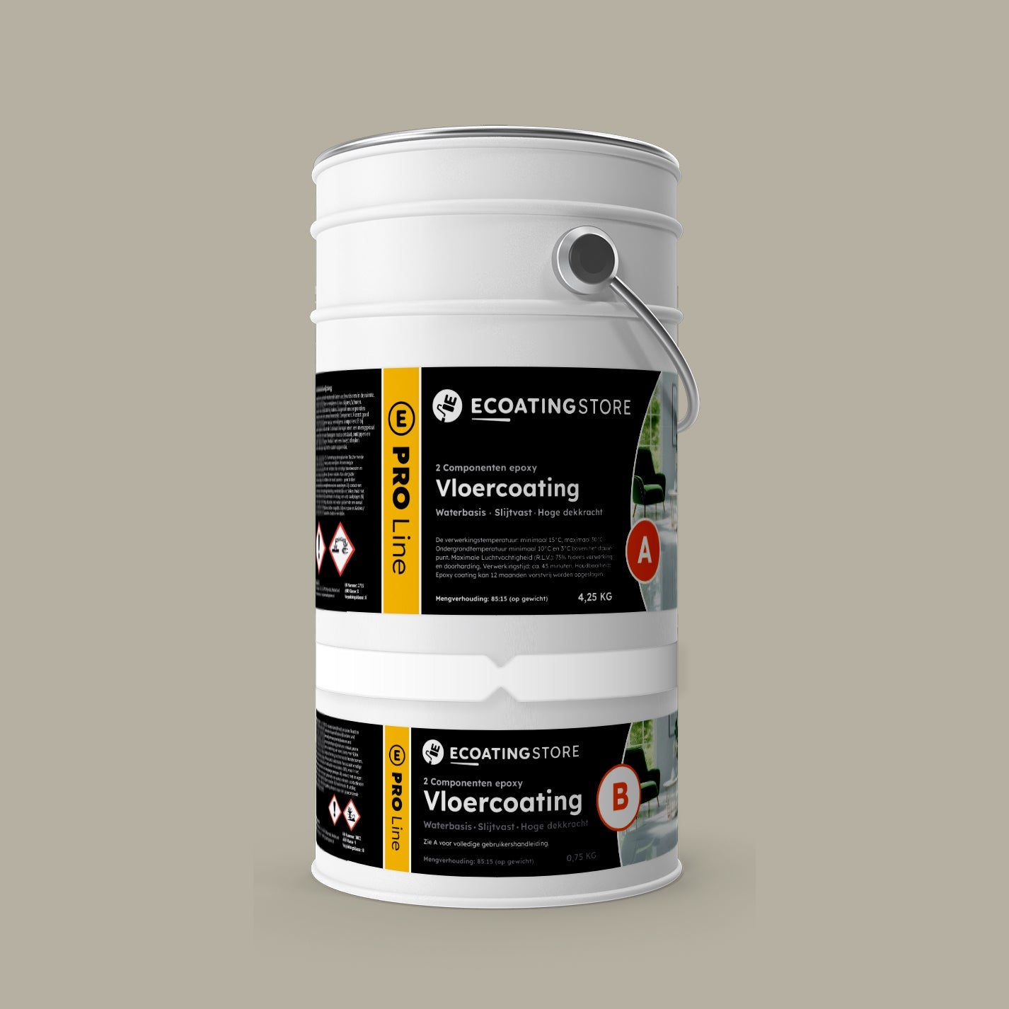 Revestimiento de suelo de garaje - RAL 7032