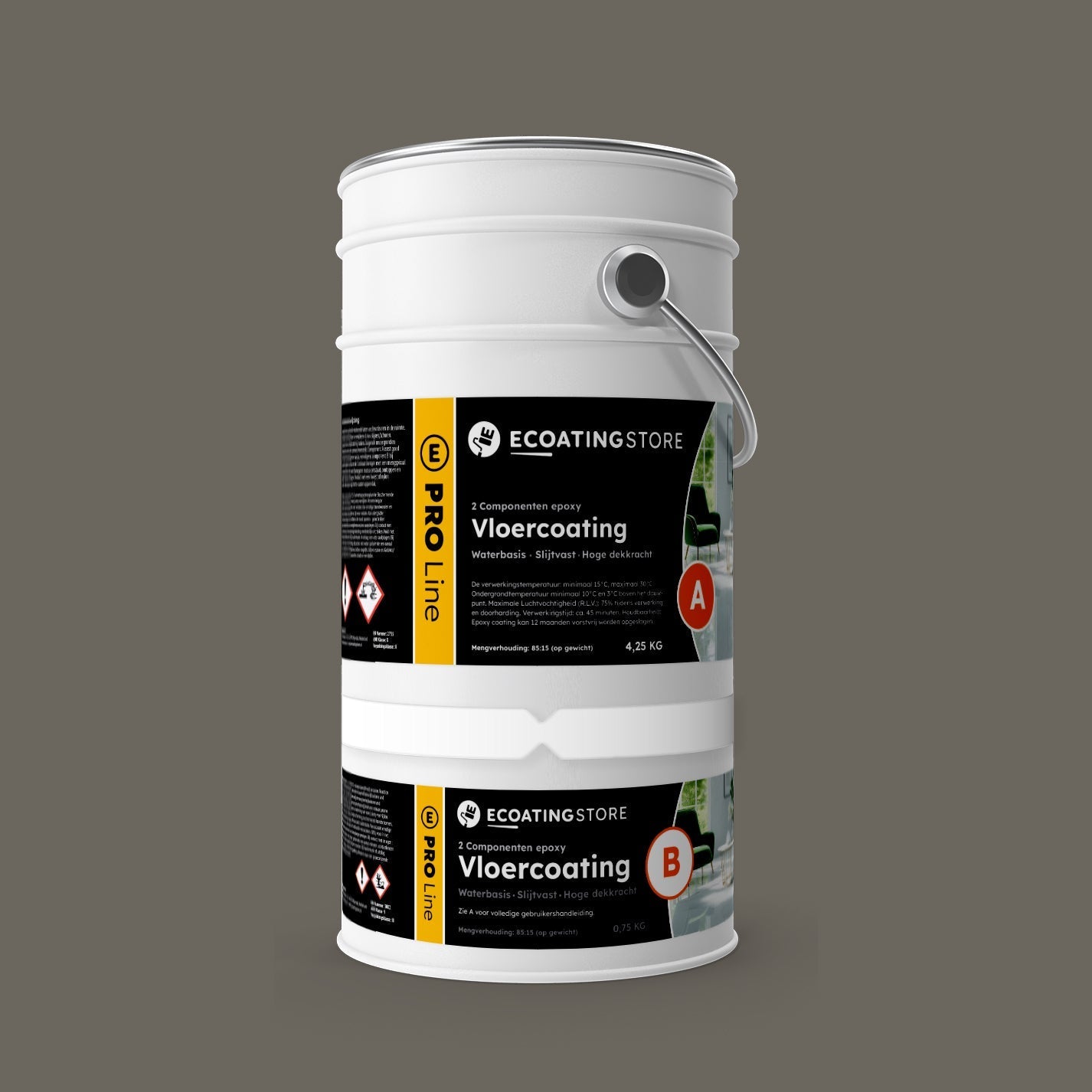 Pintura epoxi - RAL 7039