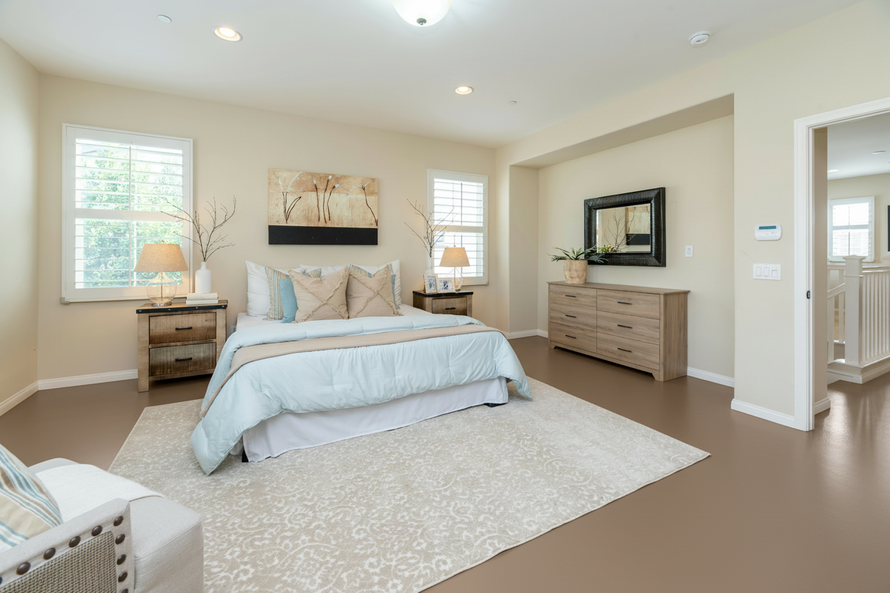 Pintura epoxi suelo garaje - RAL 8019