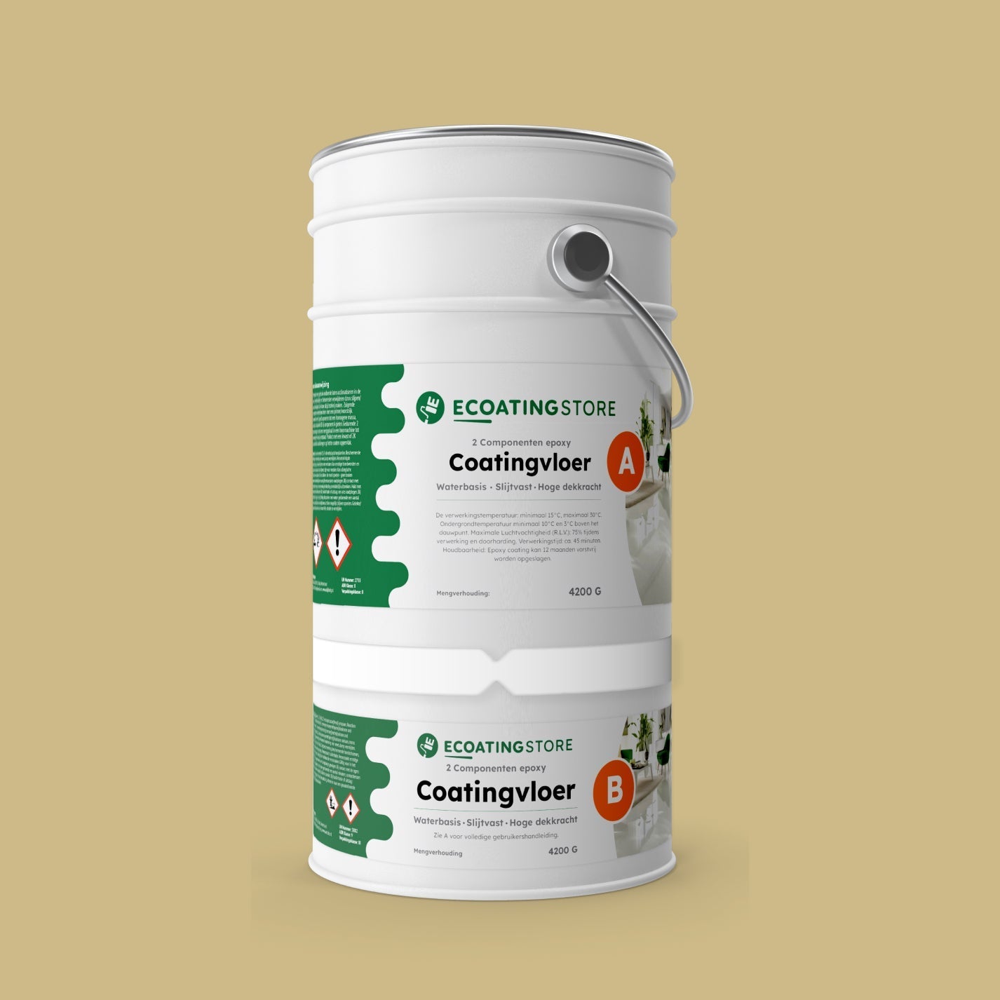 Pintura epoxi - RAL 1000