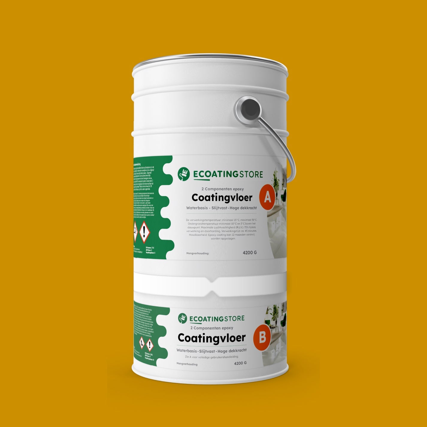 Revestimiento de suelo para garaje - RAL 1005