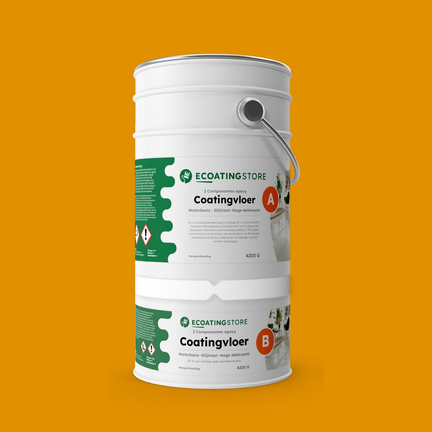 Revestimiento de suelo para garaje - RAL 1006