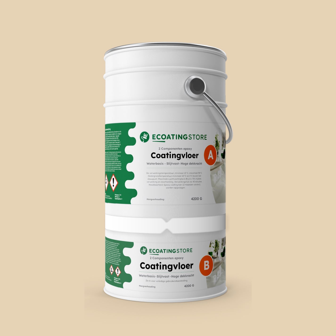 Revestimiento de suelo para garaje - RAL 1015