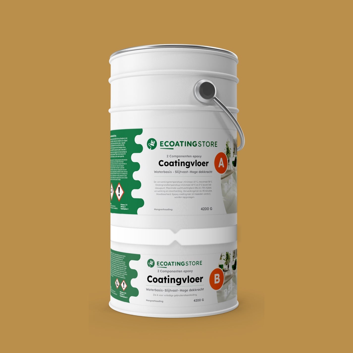 Pintura epoxi - RAL 1024