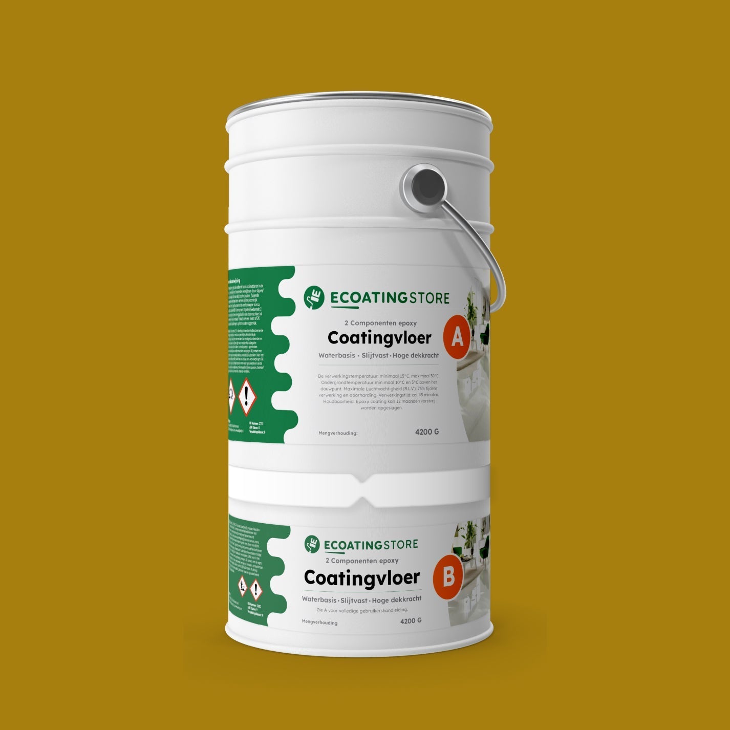 Pintura epoxi - RAL 1027