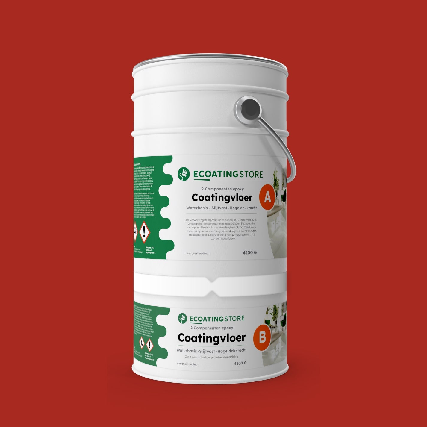 Revestimiento para suelo de garaje - RAL 3000