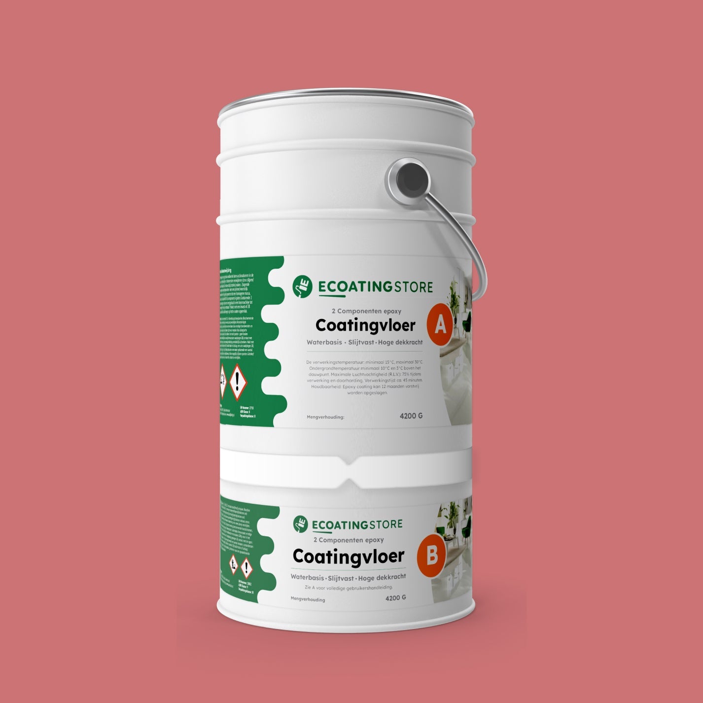 Revestimiento de suelo para garaje - RAL 3014