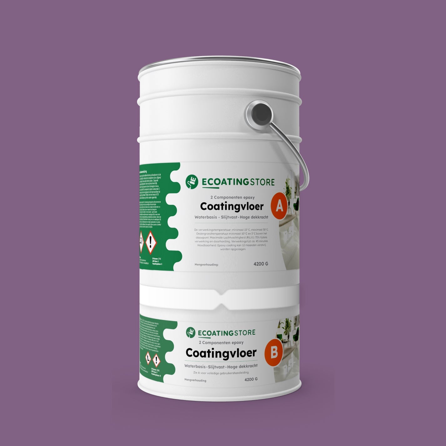 Revestimiento para suelo de garaje - RAL 4001