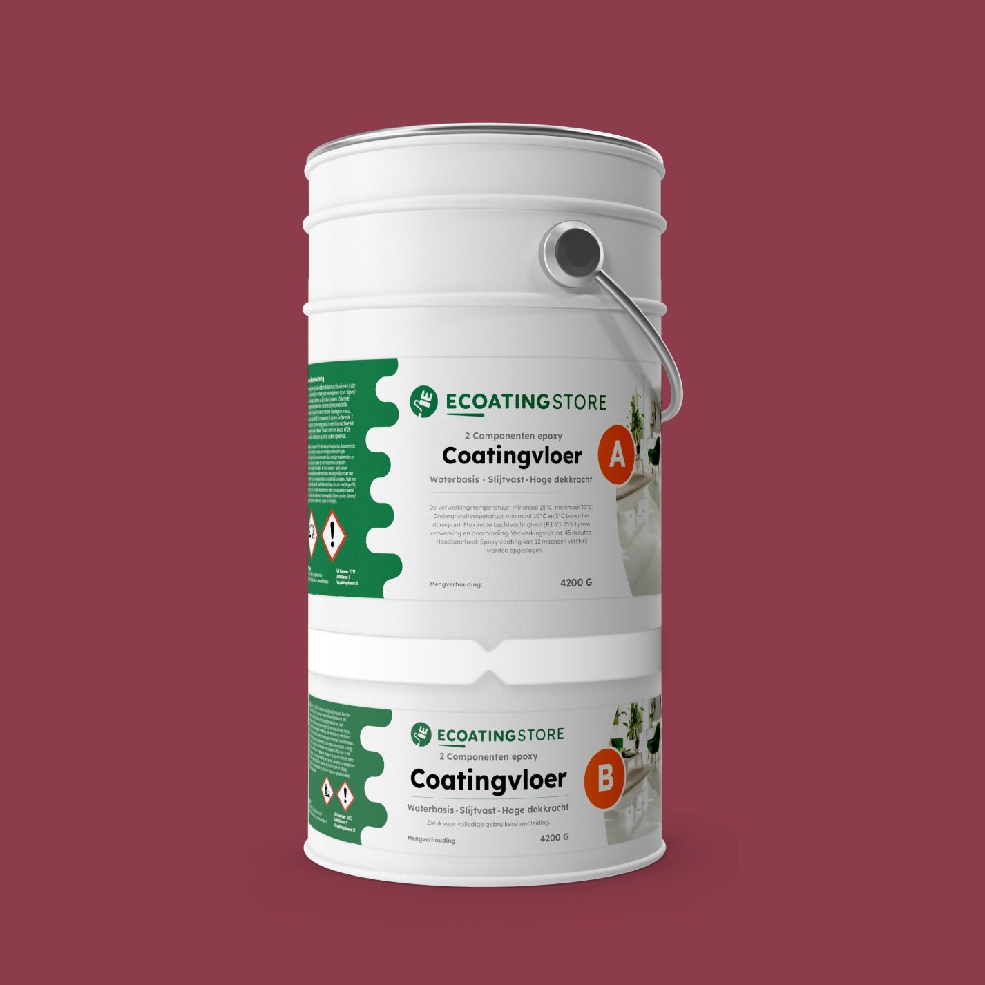 Recubrimiento de suelo de garaje - RAL 4002