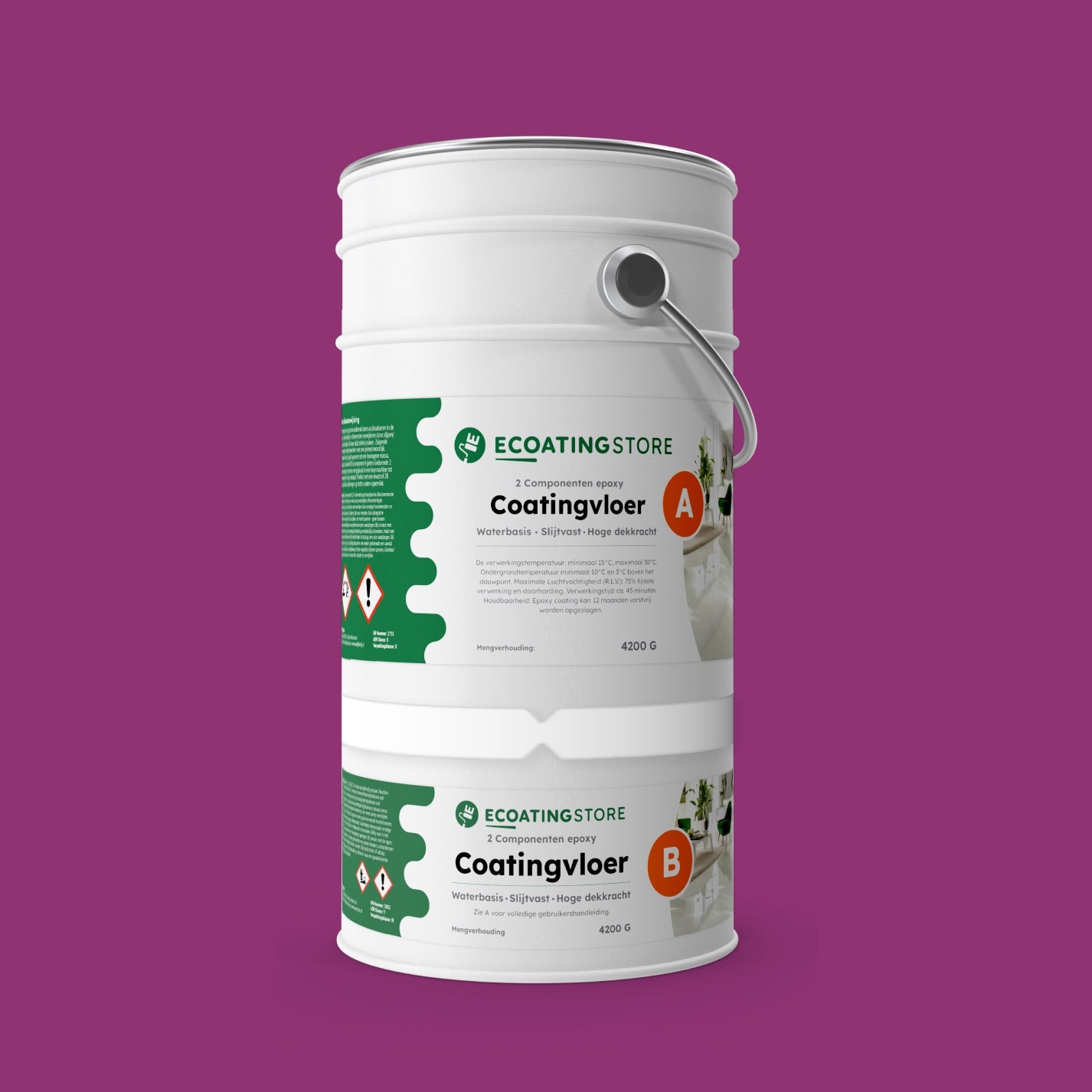 Revestimiento de suelo de garaje - RAL 4006