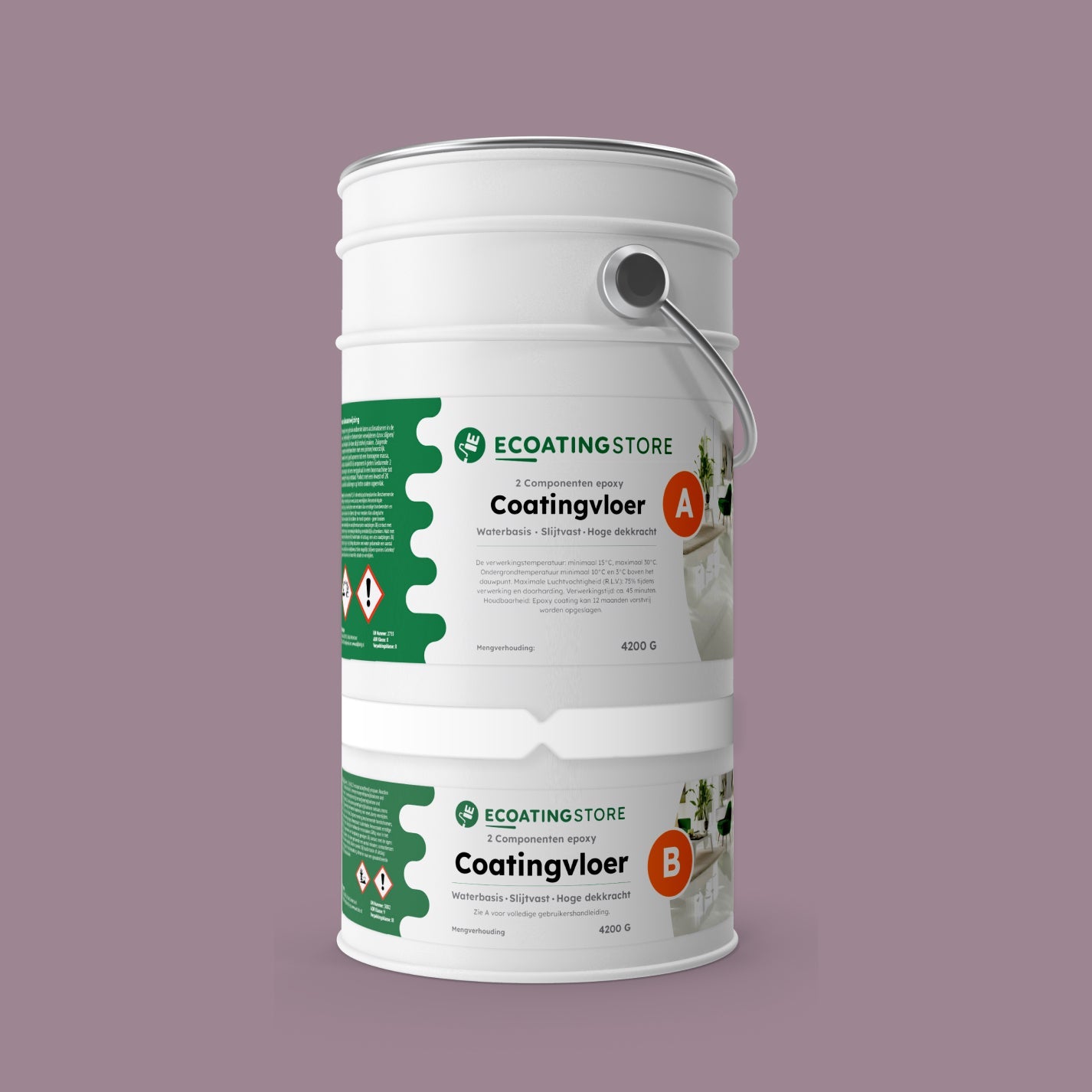 Revestimiento de suelo de garaje - RAL 4009