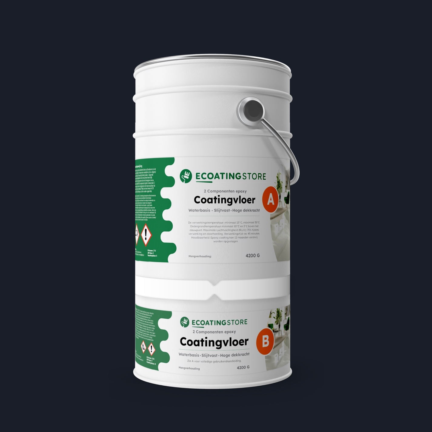 Revestimiento de suelo de garaje - RAL 5004