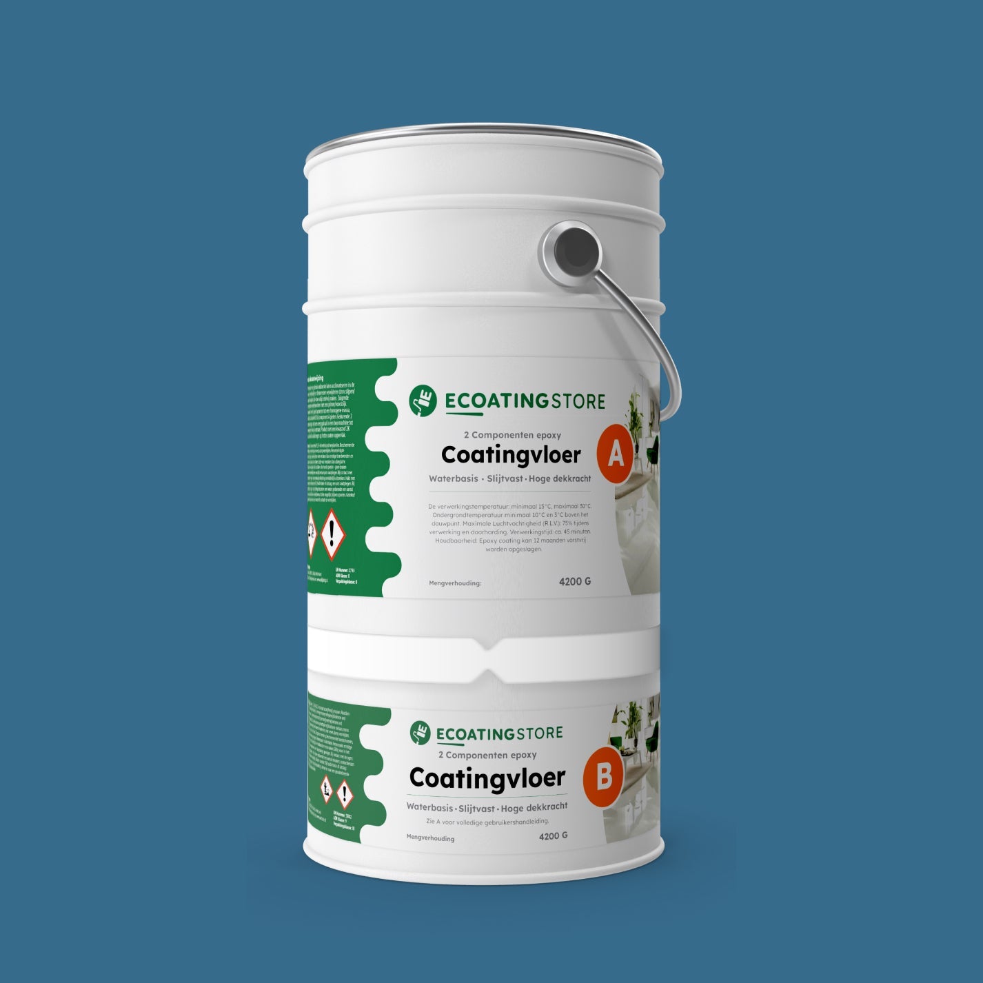 Revestimiento de suelo de garaje - RAL 5007