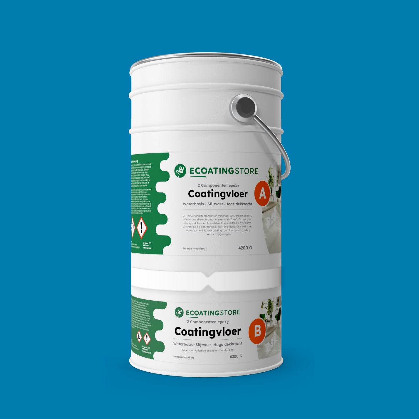 Revestimiento de suelo para garaje - RAL 5015