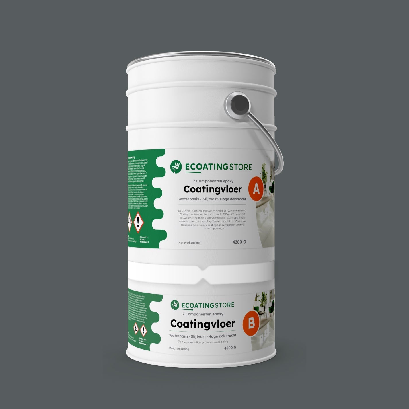 Revestimiento de suelo - RAL 7012