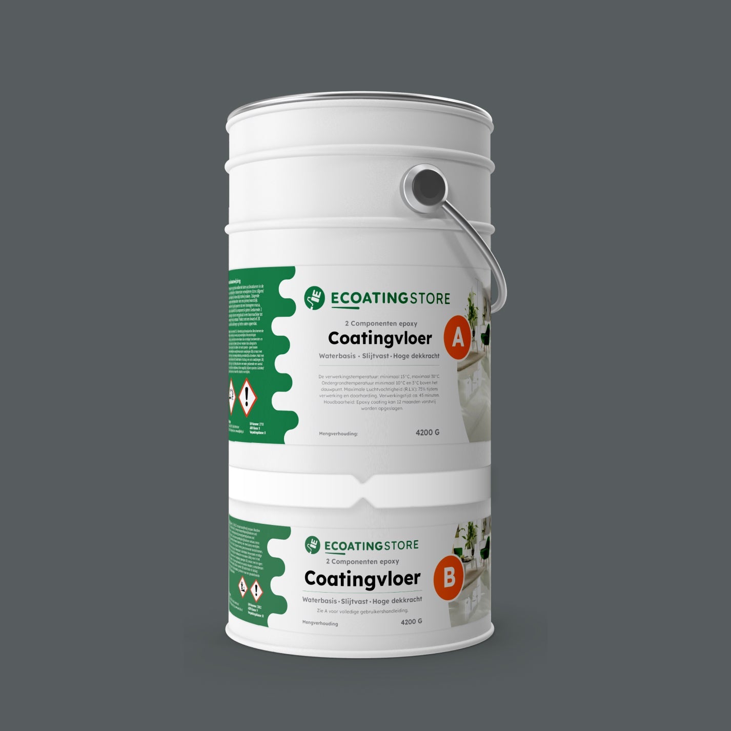 Recubrimiento de suelo de garaje - RAL 7012