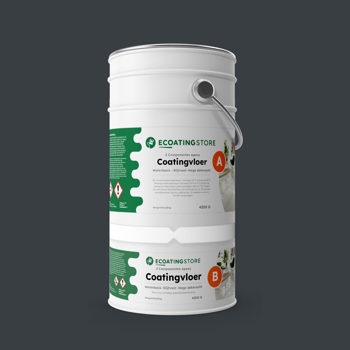 Revestimiento de suelo - RAL 7016