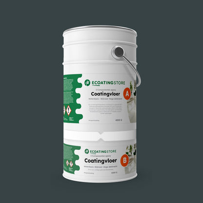 Pintura epoxi suelo garaje - RAL 7026