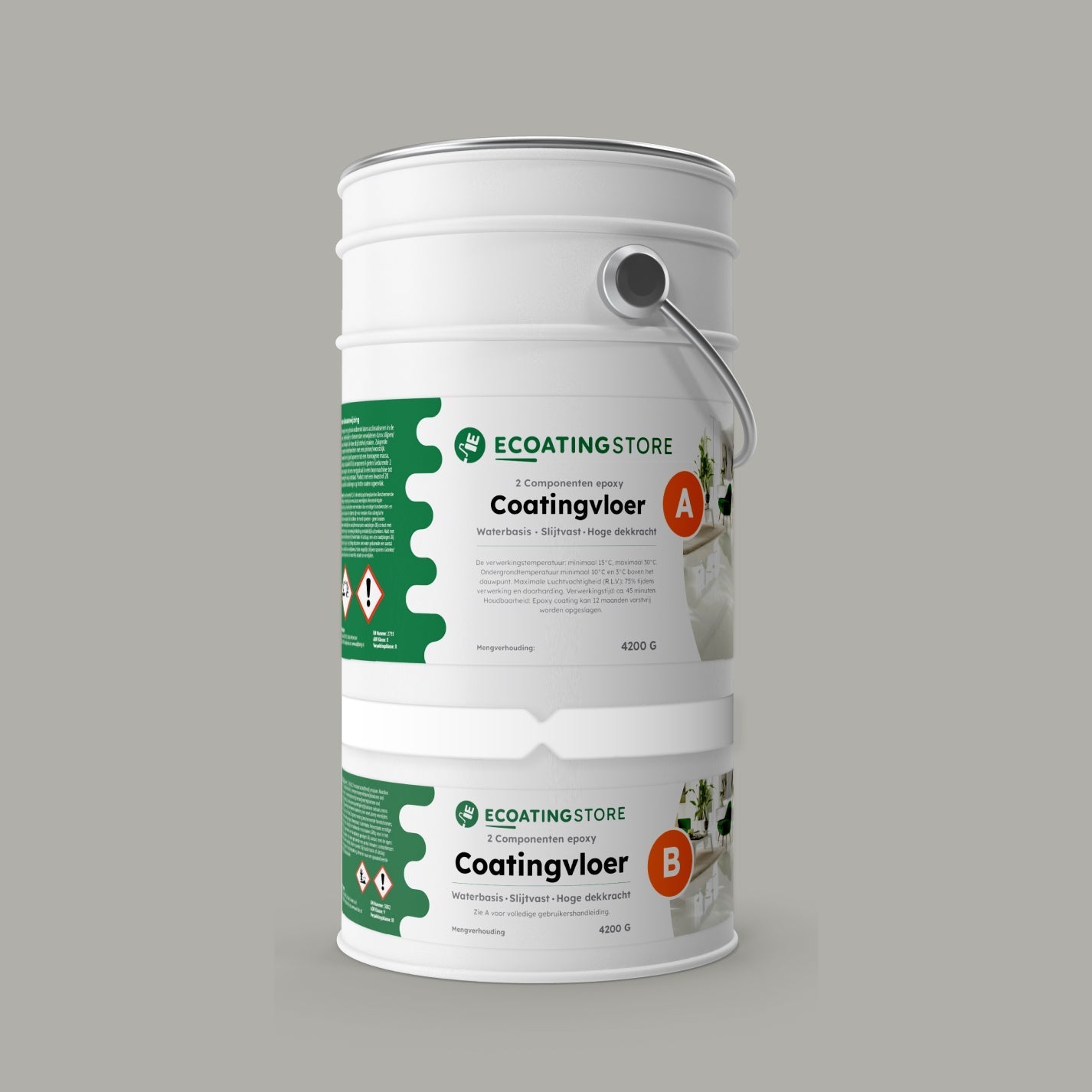 Pintura epoxi - RAL 7038