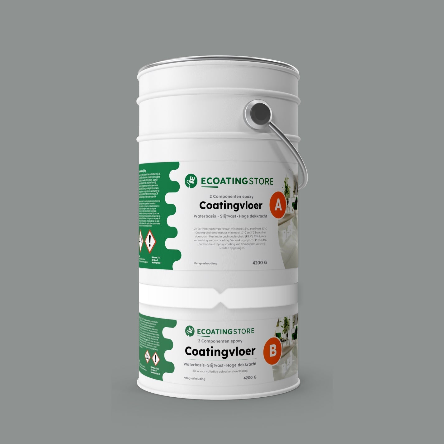 Revestimiento de suelo - RAL 7042