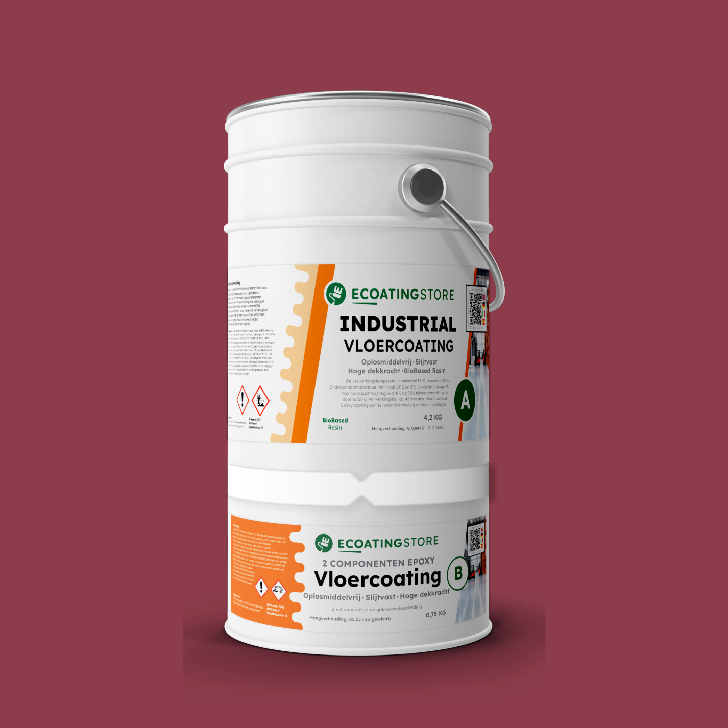 Industrial Vloercoating - RAL 4002