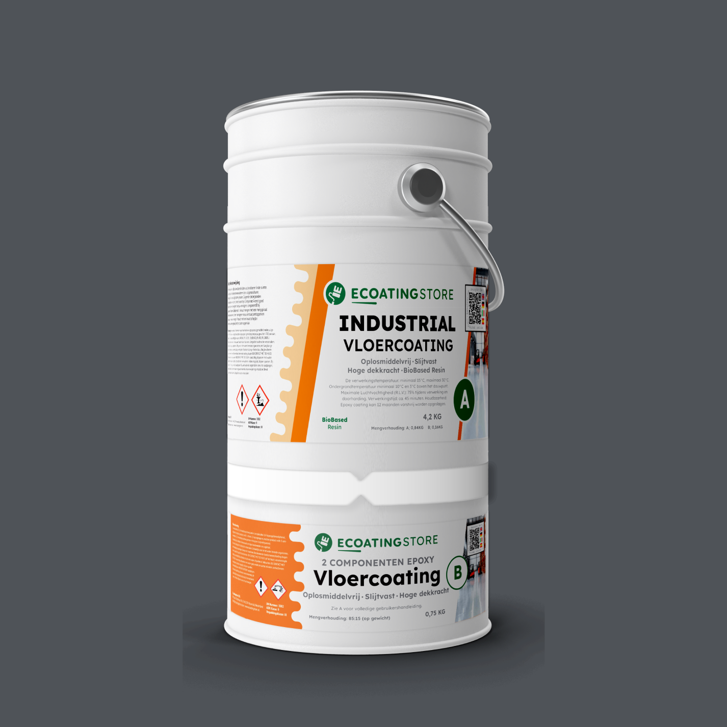 Industrial Vloercoating - RAL 7015
