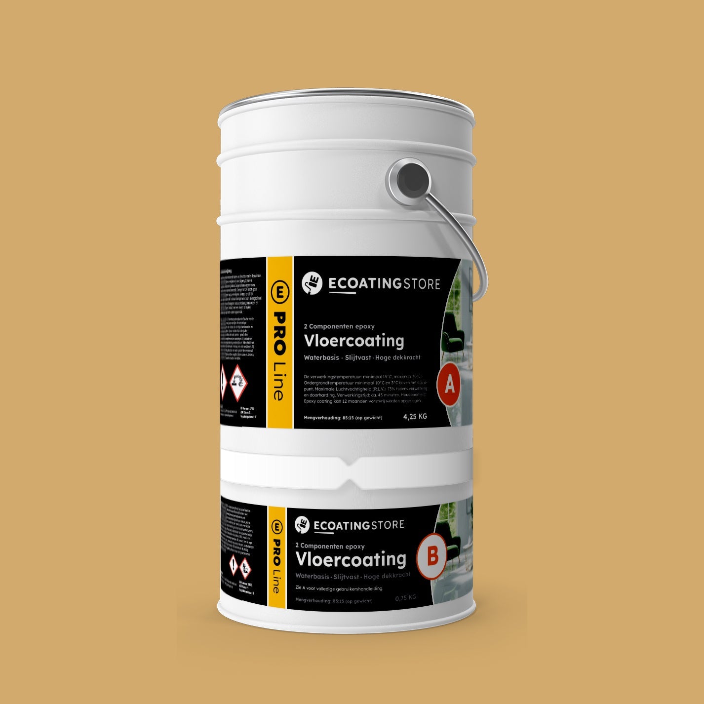 Revestimiento de suelo para garaje - RAL 1002