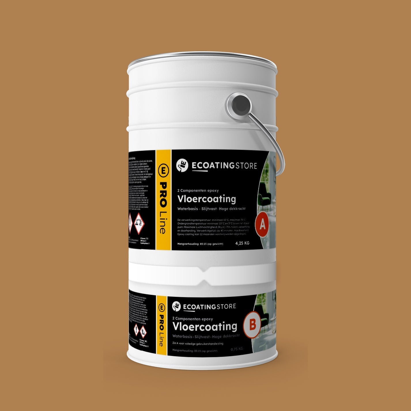 Pintura epoxi - RAL 1011