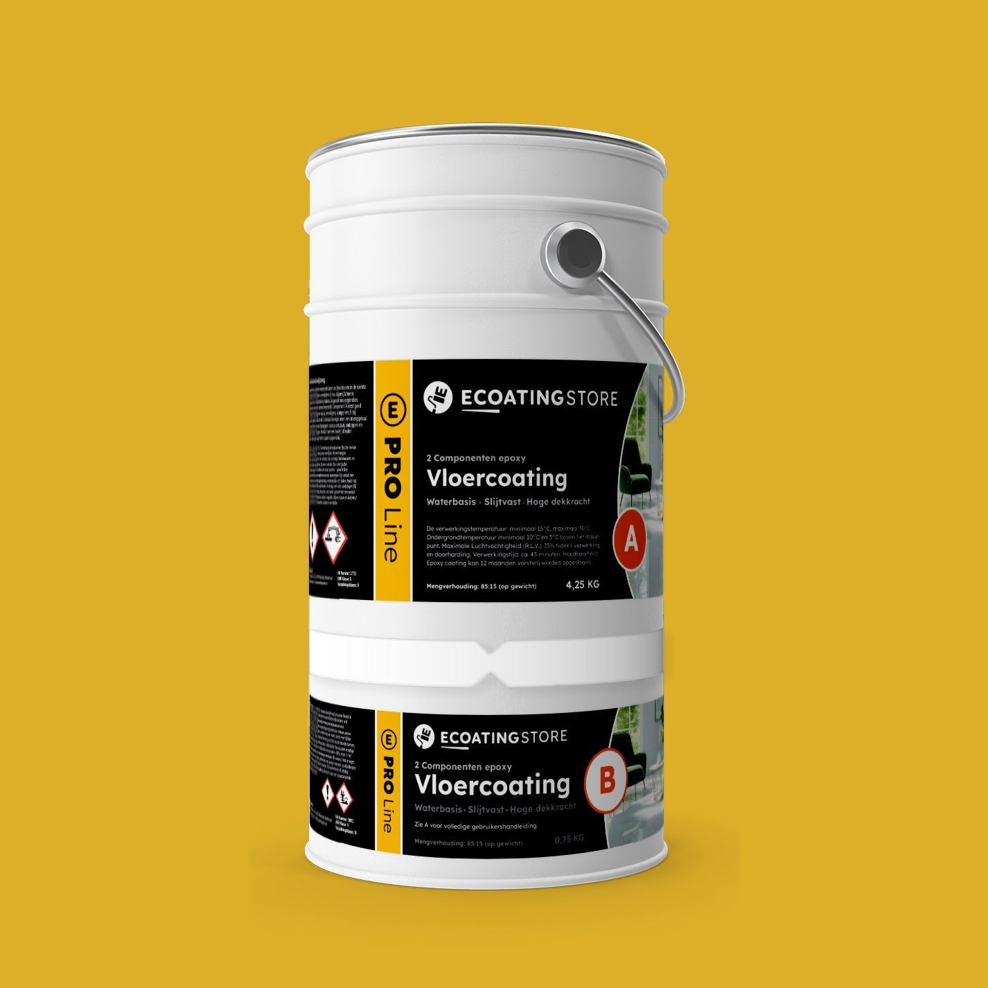 Pintura epoxi - RAL 1012