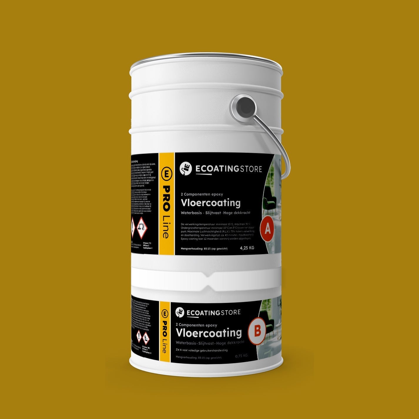 Pintura epoxi - RAL 1027