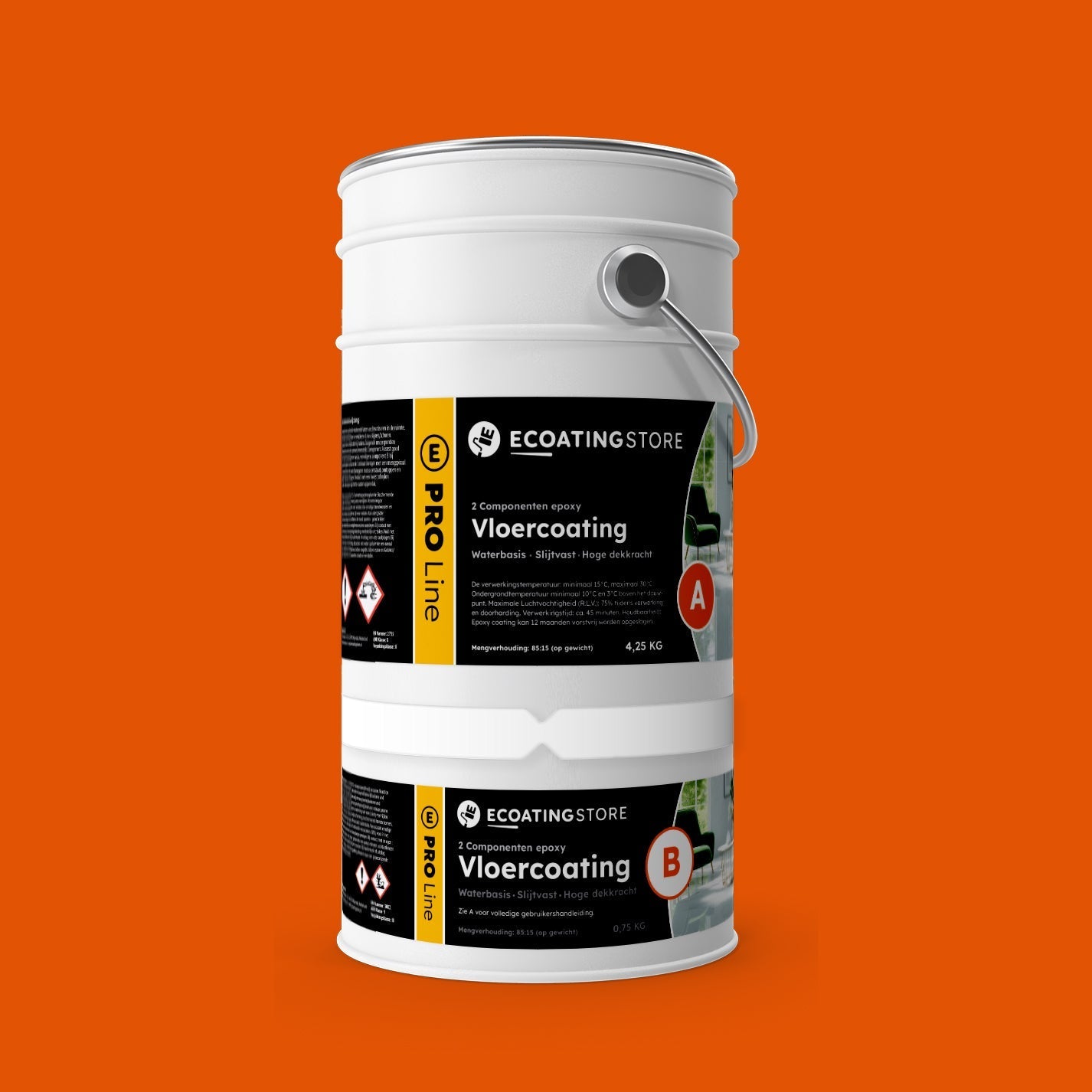 Pintura epoxi - RAL 2004